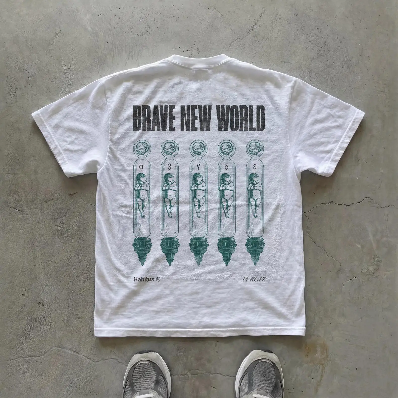 Vintage Fashion Knitwear Book - Brave New World T-shirt Aldous Huxley