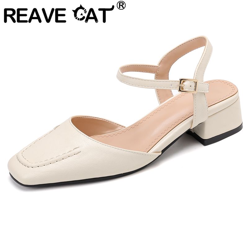 Vintage Fashion Female - REAVE CAT 2025 Damessandalen Vierkante neus
