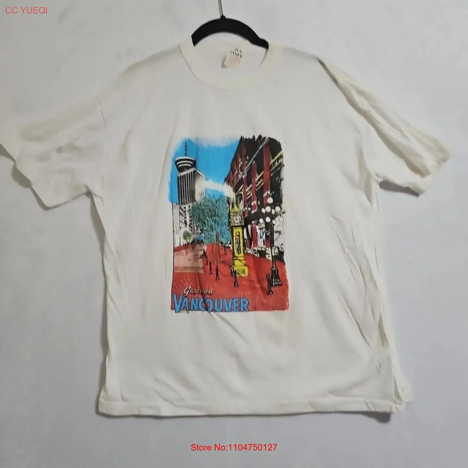 Vintage Fashion Vancouver - Vintage 1988 Gastown Vancouver City T-shirt