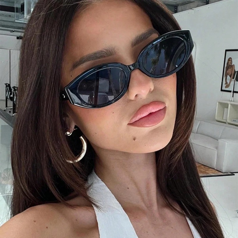 Vintage Fashion Female - Vintage Cat Eye-zonnebril Vrouw Retro Shades