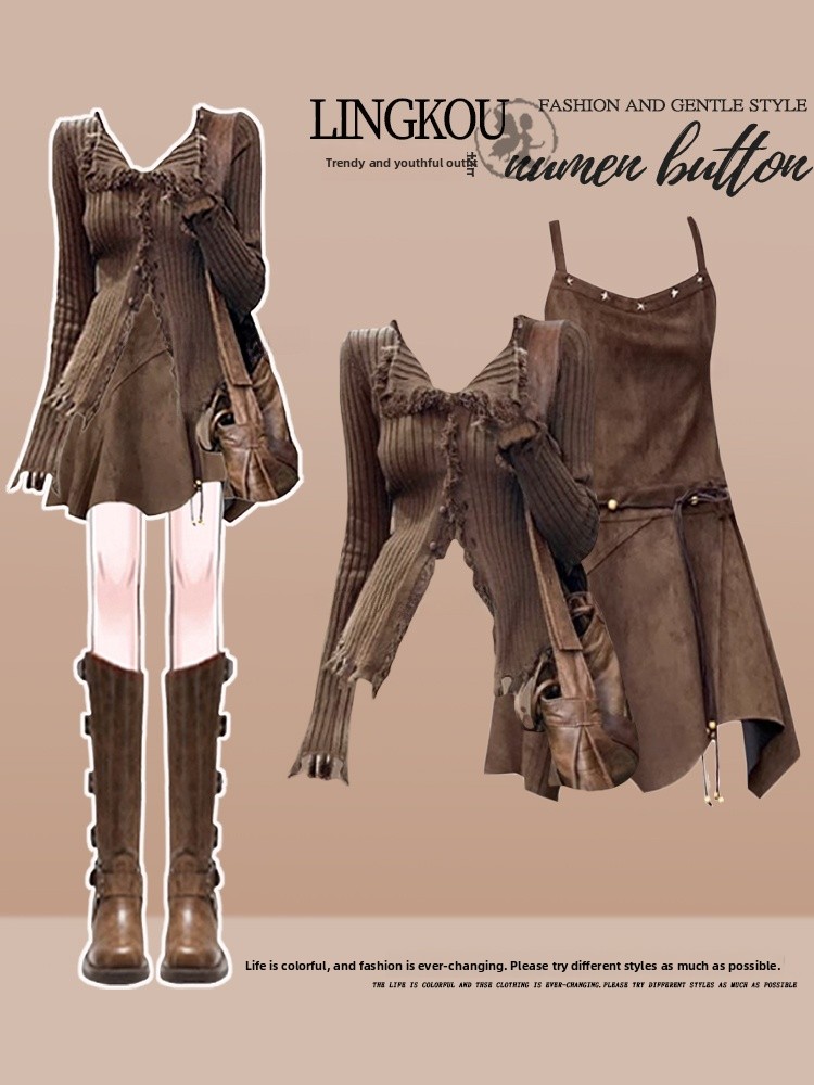 Vintage Fashion Pieces - Grote maat gebreide lente-mermaidtrui en vintage