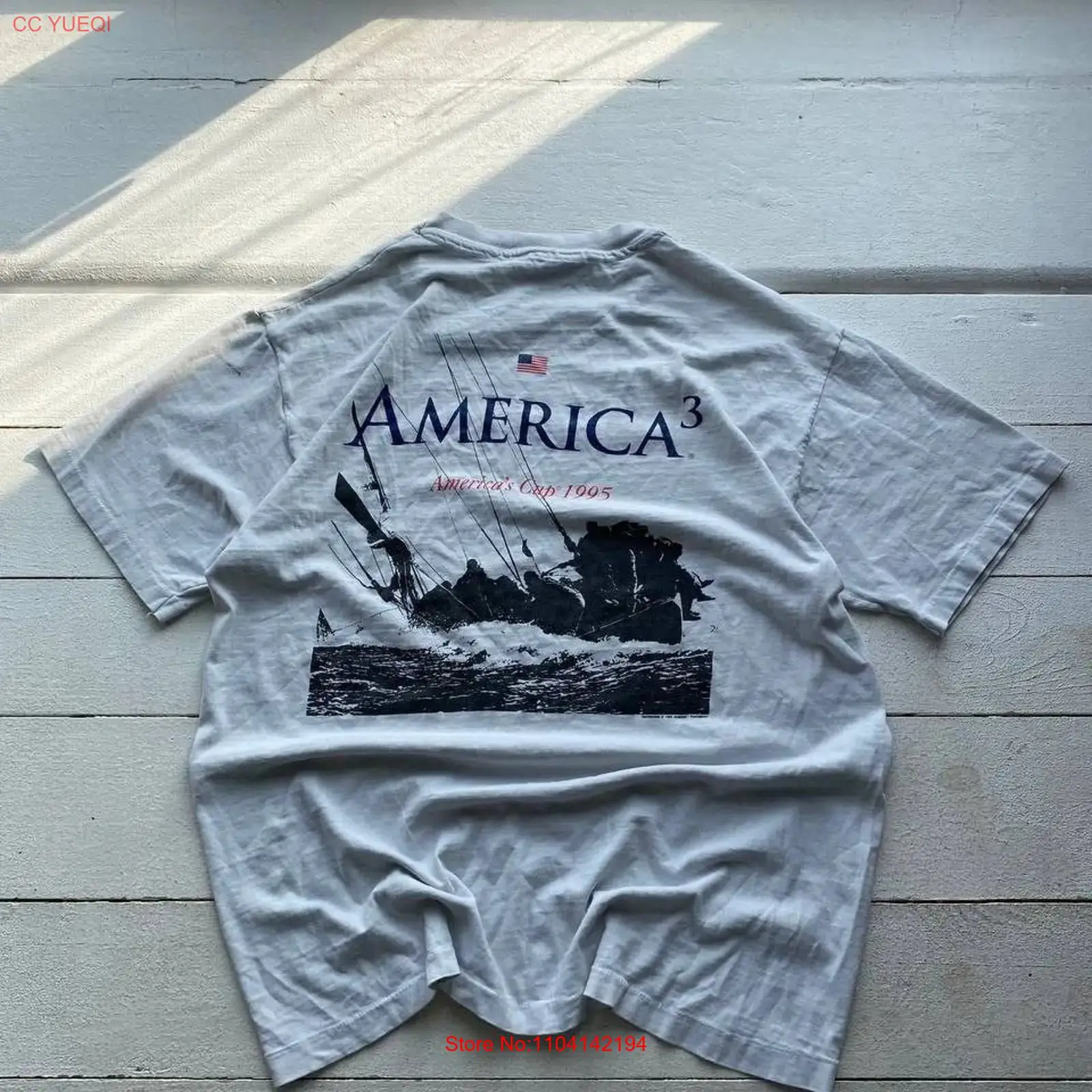 1995 VTG America's Cup A3 T-sh - Vintage Fashion Archive recensie en prijs