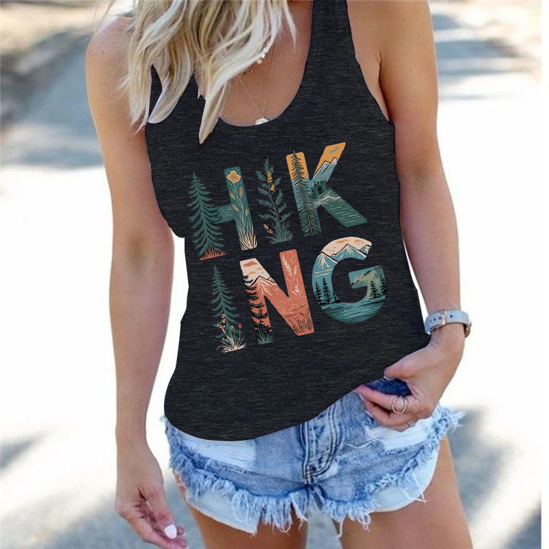 Vintage Hiking Racerback Tank  - Vintage Fashion Gen Z recensie en prijs