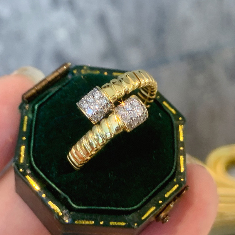 Aazuo 18K Geel Goud Natuurlijk - Vintage Fashion Instagram recensie en prijs