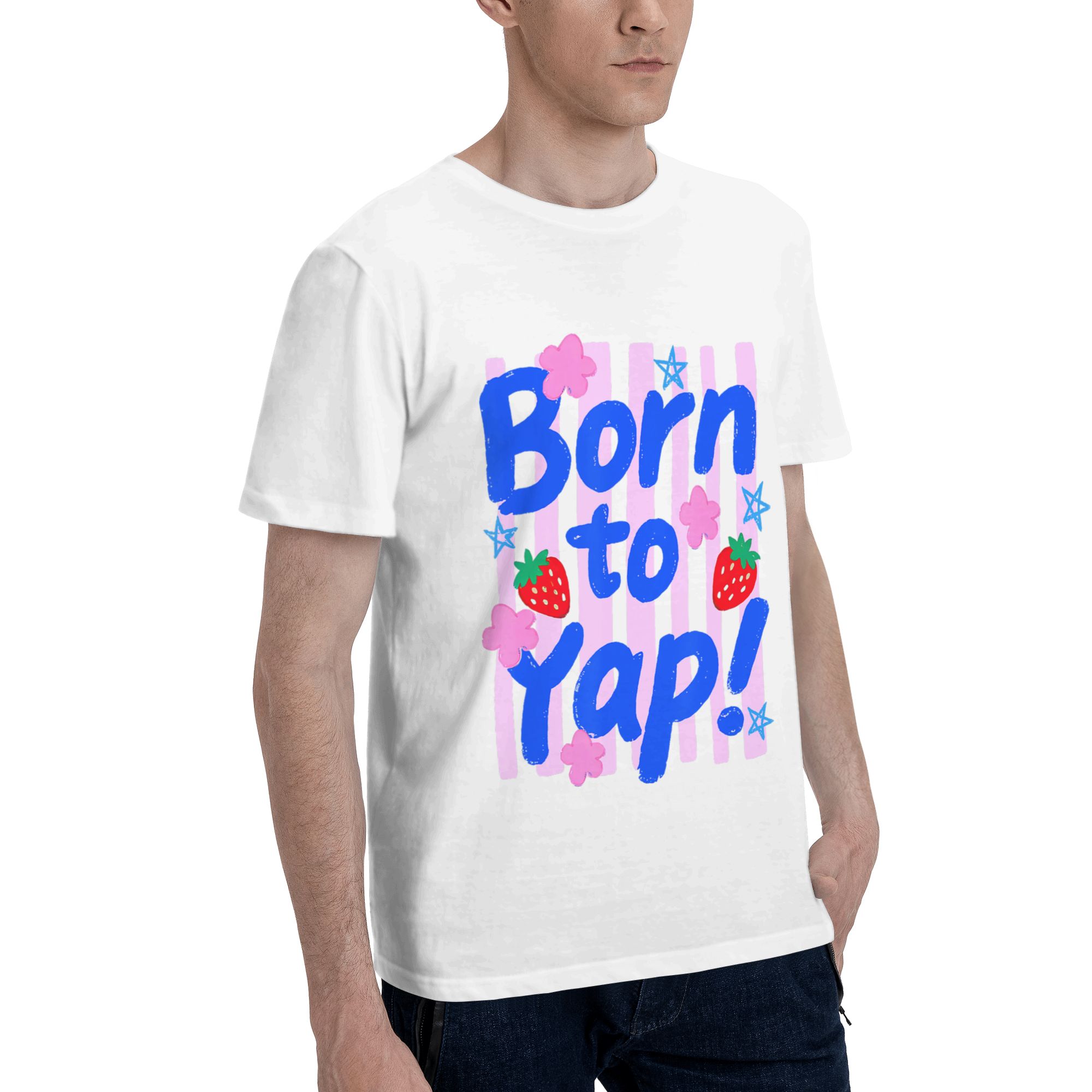 Preppy Born to Yap Stripes Gra - Vintage Fashion Gen Z recensie en prijs