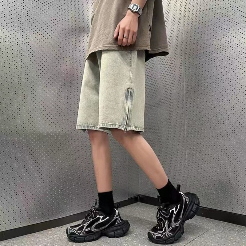 Modieuze heren denim shorts in - Vintage Fashion Instagram recensie en prijs