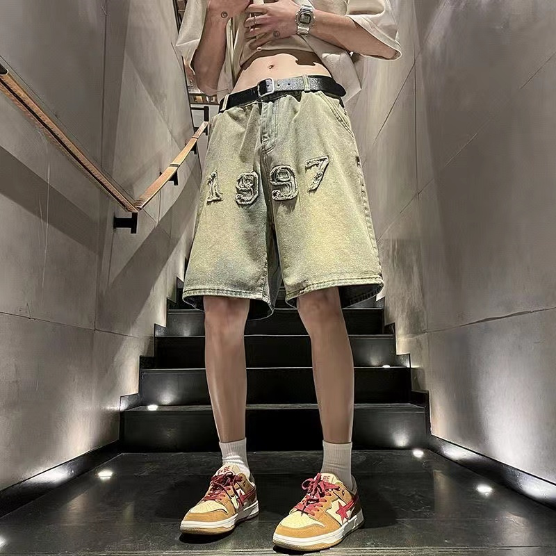 Modieuze heren denim shorts in - Vintage Fashion Instagram recensie en prijs