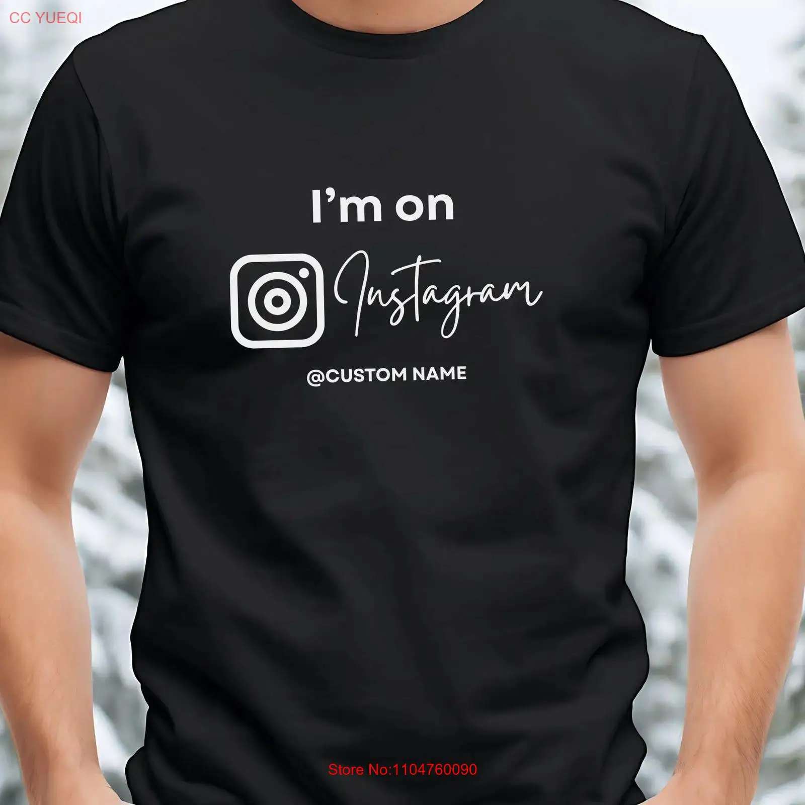 Instagram T-shirt Ik ben op ma - Vintage Fashion Instagram recensie en prijs