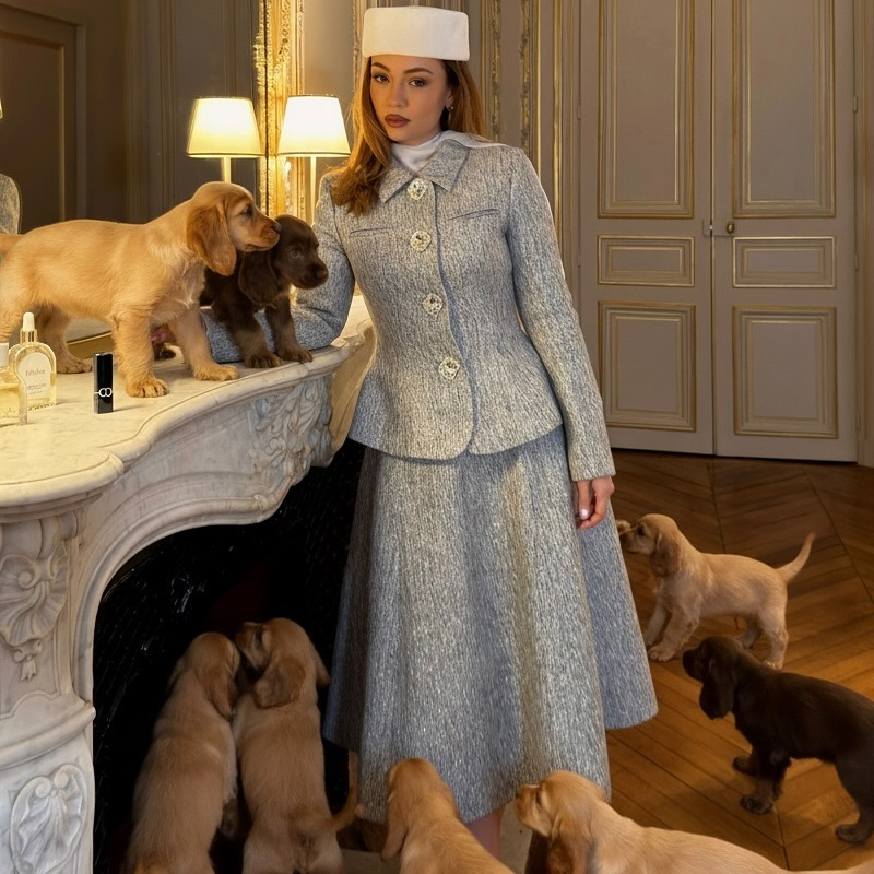 Dames reverskraag knoopsluitin - Vintage Fashion Pieces recensie en prijs