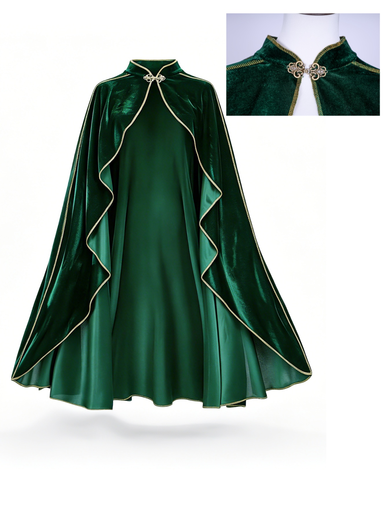 Dames Vintage Groene Fluwelen  - Vintage Slip Dress recensie en prijs